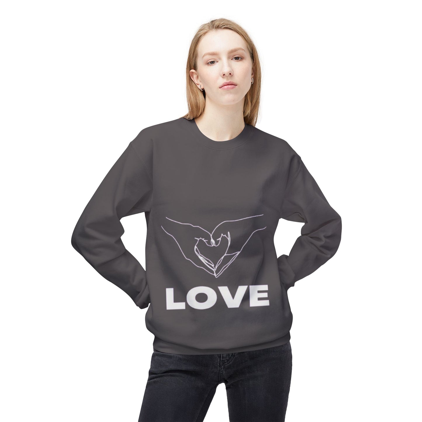 Unisex Midweight Softstyle Fleece Crewneck Sweatshirt