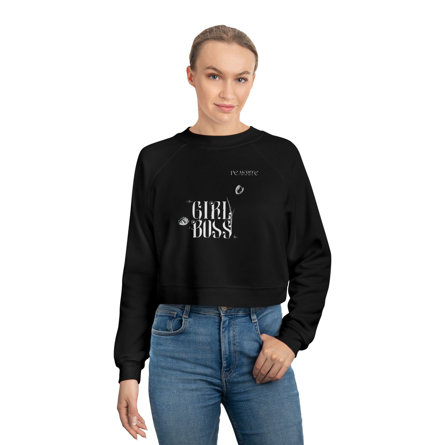 Women's Cropped Fleece Pullover